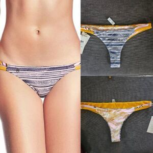 Maaji Women's Standard Coconut Quimdim Chi Cut Bikini Bottom Swimsuit Size Large